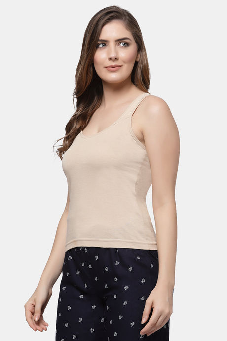Floret Cotton Camisole (Pack of 2) - Skin — image 6